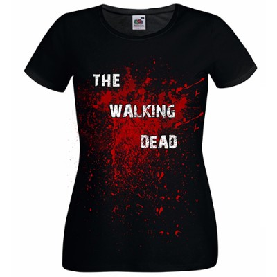 Дамска тениска на THE WALKING DEAD - BLOOD